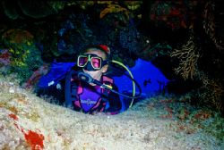 Momma Fish, that's what we call her. Taken in Cozumel in ... by Michael Shope 
